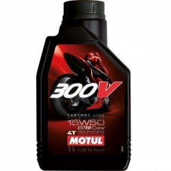 MOTUL 300V 4T 15W50 FACTORY LINE olej silnikowy 1L