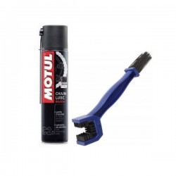 MOTUL C2+ ROAD PLUS 400ml + szczotka do łańcucha