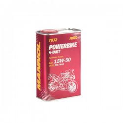 MANNOL 7832 4T 15W50 POWERBIKE olej motocyklowy 1L