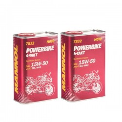 MANNOL 7832 4T 15W50 POWERBIKE olej motocyklowy 2L