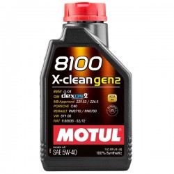 MOTUL 8100 X-CLEAN GEN2 5W40 olej silnikowy 1L