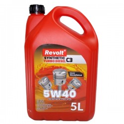 REVOLT SYNTHETIC TURBO DIESEL C3 5W40 olej 5L