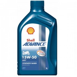 SHELL ADVANCE AX7 4T 15W50 olej motocyklowy 1L