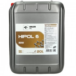 ORLEN HIPOL 6 80W GL4 olej przekładniowy 20L