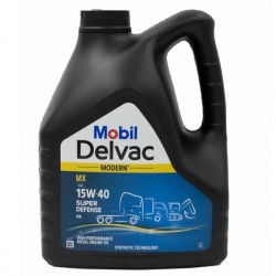 Mobil Delvac Modern 15W40 Super Defense V4 (dawniej MX) olej silnikowy 4L