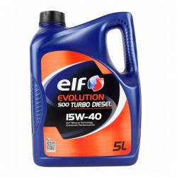 ELF EVOLUTION 500 TURBO DIESEL 15W40 olej silnikowy 5L