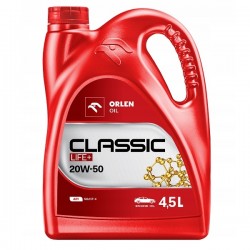 ORLEN CLASSIC 20W50 olej silnikowy 4.5L