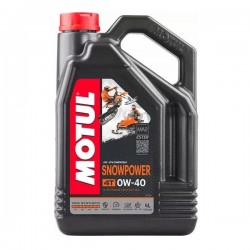 MOTUL SNOWPOWER 4T 0W40 olej do skuterów śnieżnych silnikowy 105892 4L