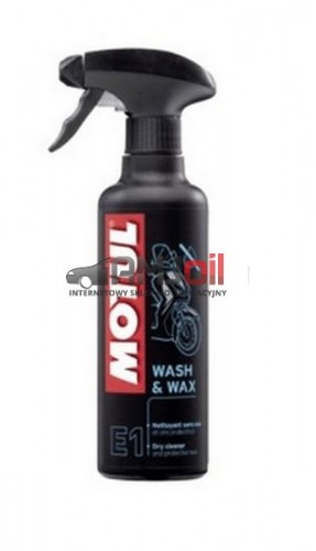 MOTUL E1 Wash Wax szampon bez użycia wody 102996 400ml