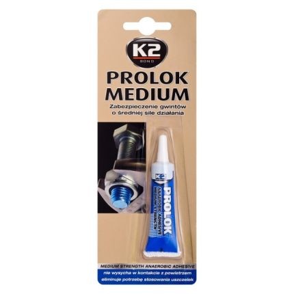 K2 KLEJ PROLOK MEDIUM do blokady śrub średnia siła B150N 6ml