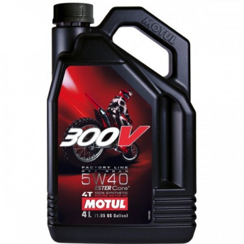 MOTUL 300V 4T 5W40 FL OFF ROAD olej silnikowy 4L