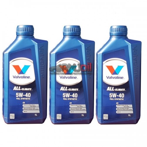 VALVOLINE ALL CLIMATE ALLCLIMATE 5W40 DIESEL C3 olej silnikowy 3L