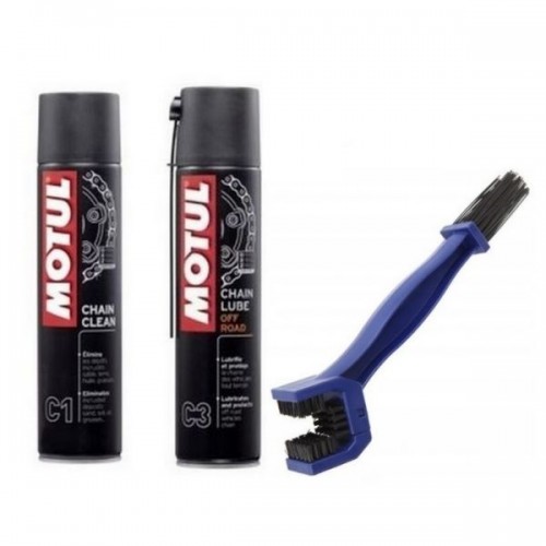 MOTUL C1 C3 szczotka smar czyściwo do łańcucha