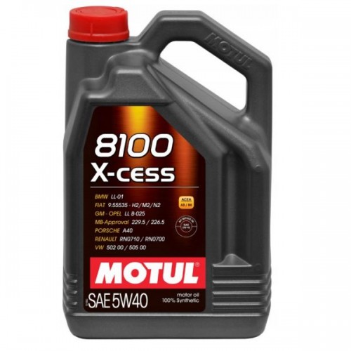 MOTUL 8100 X-CESS 5W40 olej silnikowy 4L