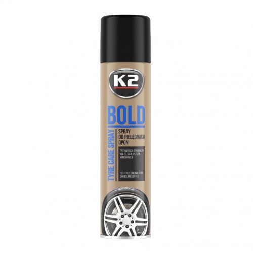 K2 BOLD Spray do nabłyszczania opon K156 600ml