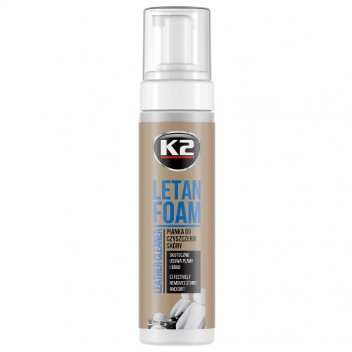 K2 LETAN FOAM Pianka do skóry K205 200ml