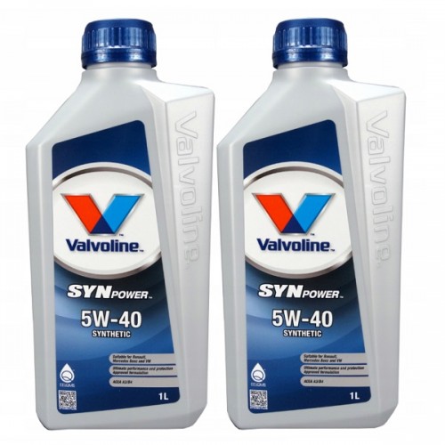 VALVOLINE SYNPOWER 5W40 olej silnikowy 2L