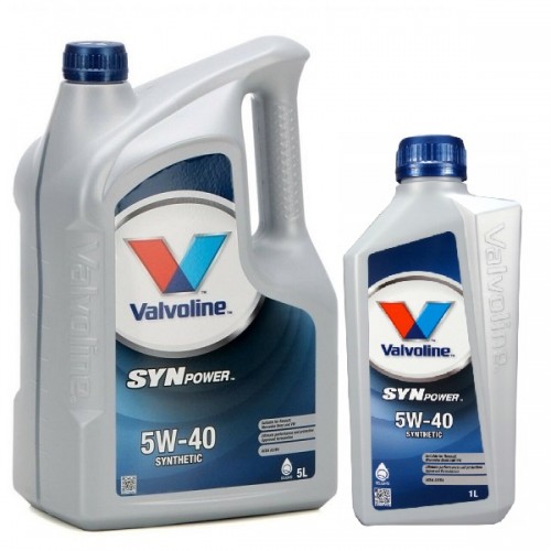 VALVOLINE SYNPOWER 5W40 olej silnikowy 6L