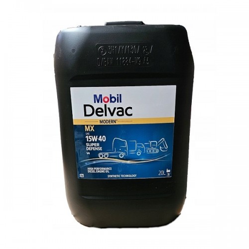 Mobil Delvac Modern 15W40 Super Defense V4 (dawniej MX) olej silnikowyy 20L