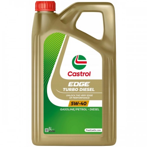 CASTROL EDGE TURBO DIESEL 5W40 olej silnikowy 5L