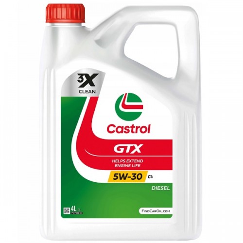 CASTROL GTX 5W30 C4 olej silnikowy 4L