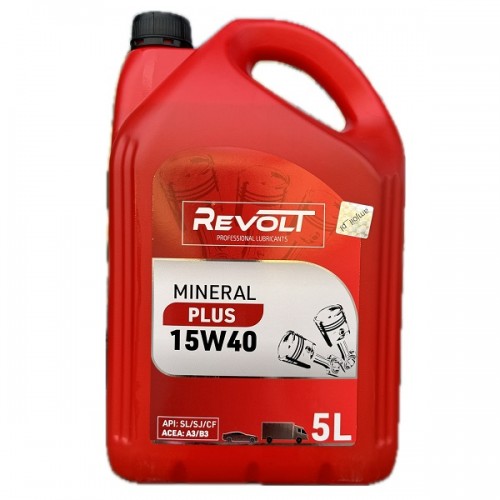 REVOLT MINERAL PLUS 15W40 olej silnikowy 5L