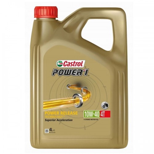 CASTROL POWER 1 4T 10W40 dawniej GPS olej motocyklowy 4L 