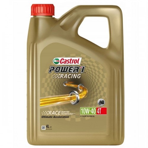 CASTROL POWER 1 RACING 4T 10W40 olej silnikowy motocyklowy 4L