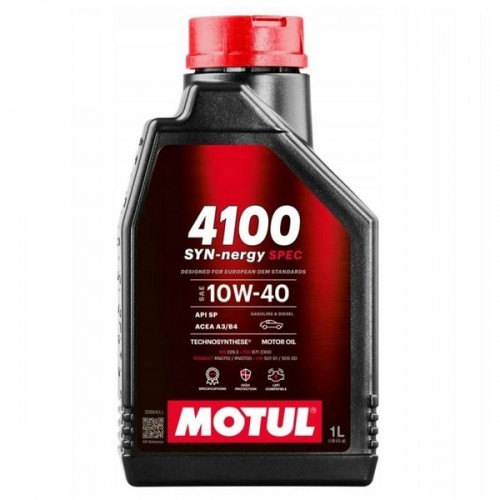 MOTUL 4100 SYN-nergy SPEC (zastąpił 6100 SYNERGIE+) 10W40 olej silnikowy 1L