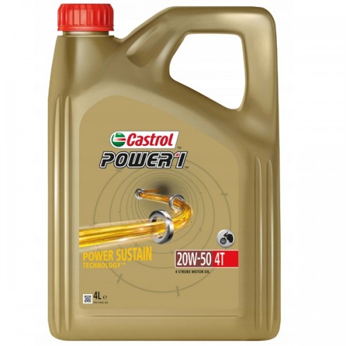 CASTROL POWER1 4T 20W50 olej motocyklowy 4L