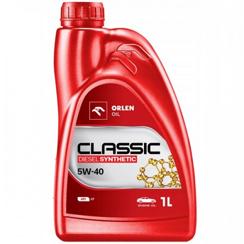 ORLEN CLASSIC SYNTHETIC DIESEL 5W40 olej silnikowy 1L