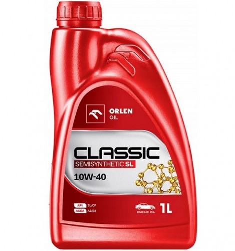 ORLEN CLASSIC SEMISYNTHETIC 10W40 olej silnikowy 1L