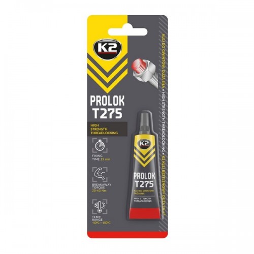 K2 KLEJ PROLOK HIGH do blokady śrub duża siła B151N 6ml